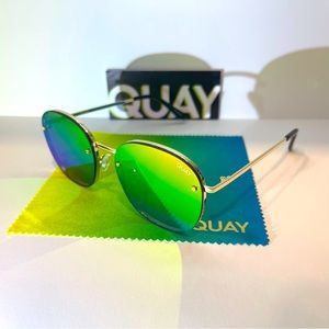 Quay Australia Jezabell Rimless Sunglasses ID:49826